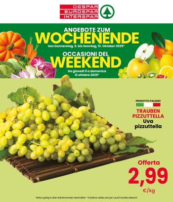 Volantino Interspar - 9/10/2025 - 12/10/2025.