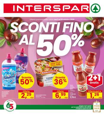 Volantino Interspar - 9/10/2025 - 22/10/2025.
