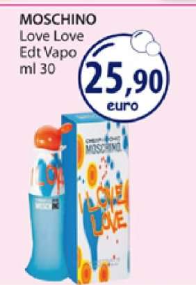 MOSCHINO Love Love Edt Vapo ml 30