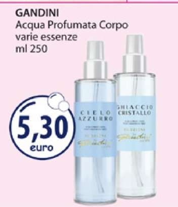 GANDINI Acqua Profumata Corpo