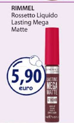 RIMMEL Rossetto Liquido Lasting Mega Matte