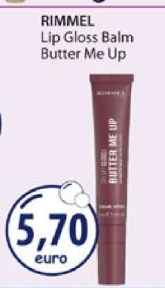 RIMMEL Lip Gloss Balm Butter Me Up