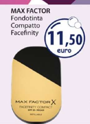 MAX FACTOR Fondotinta Compatto Facefinity