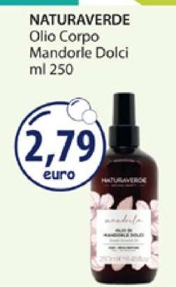 NATURAVERDE Olio Corpo Mandorle Dolci