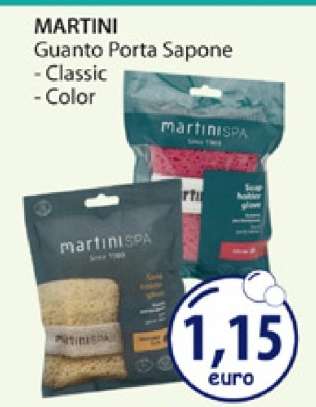 MARTINI Guanto Porta Sapone