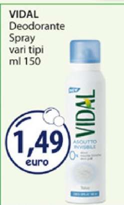 VIDAL Deodorante Spray