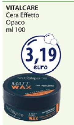 VITALCARE Cera Effetto Opaco