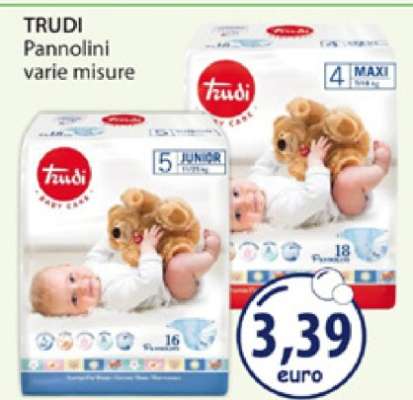 TRUDI Pannolini varie misure