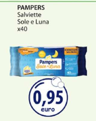 PAMPERS Salviette Sole e Luna x40