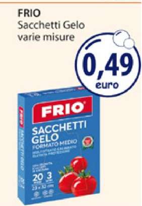 FRIO Sacchetti Gelo