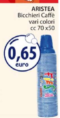 ARISTEA Bicchieri Caffè