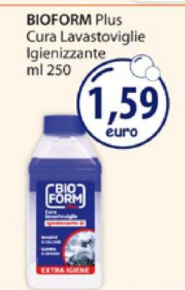 BIOFORM Plus Cura Lavastoviglie Igienizzante