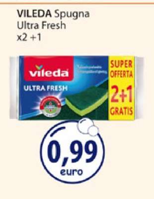 VILEDA Spugna Ultra Fresh x2 +1