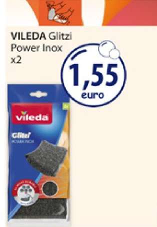 VILEDA Glitzi Power Inox x2