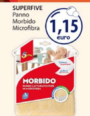 SUPERFIVE Panno Morbido Microfibra