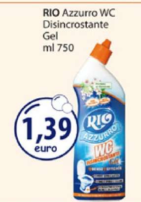 RIO Azzurro WC Disincrostante Gel