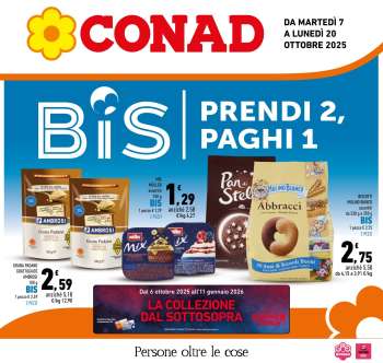 Volantino Conad - 7/10/2025 - 20/10/2025.