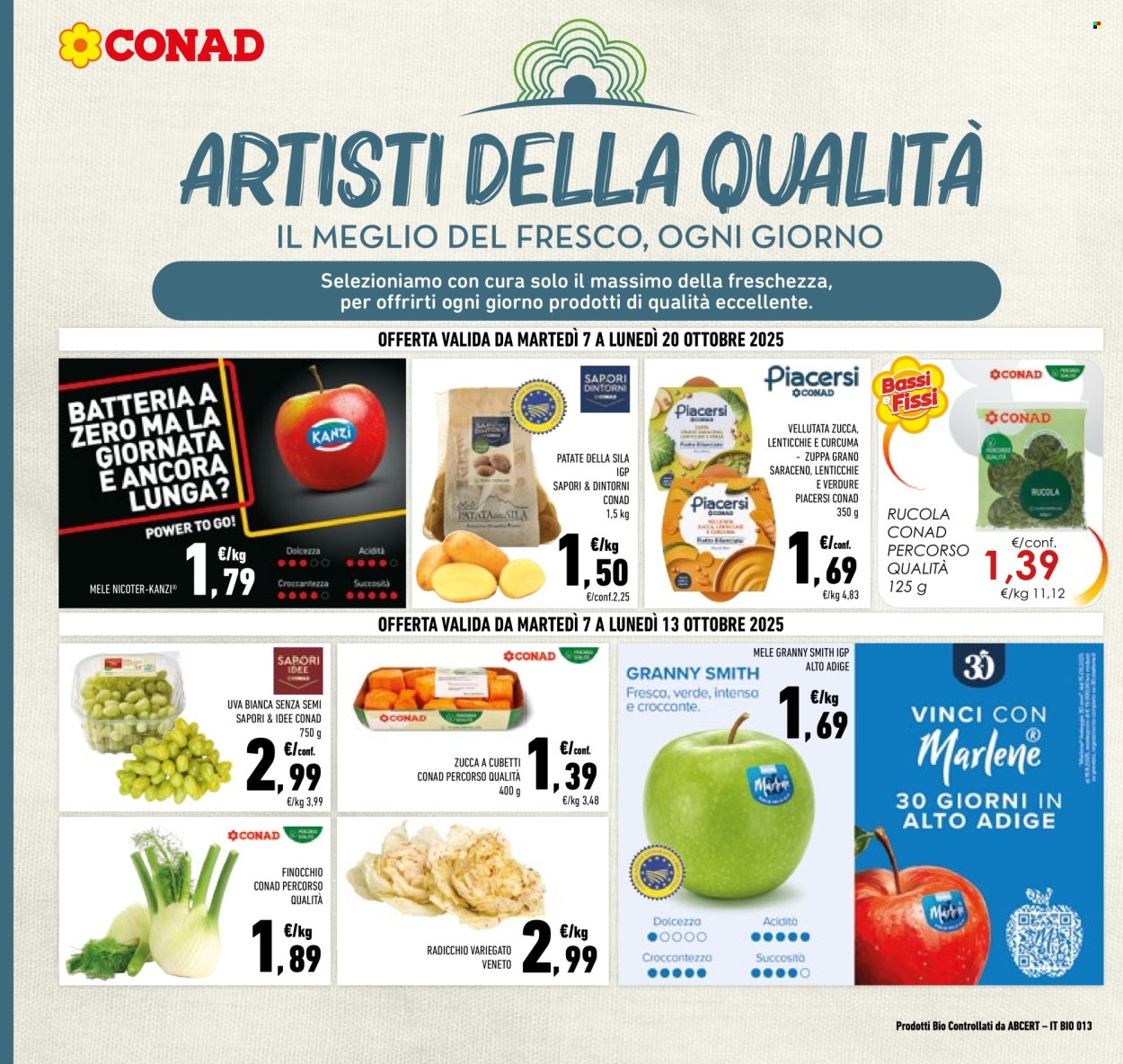 Volantino Conad - 7/10/2025 - 20/10/2025. Pagina 6