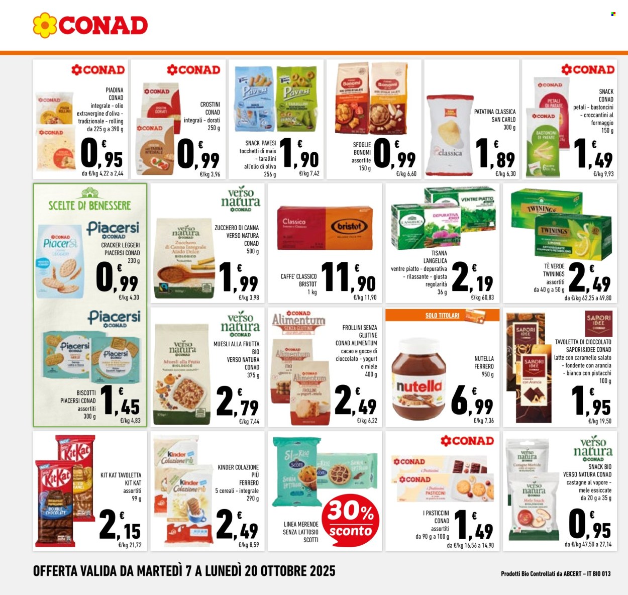 Volantino Conad - 7/10/2025 - 20/10/2025. Pagina 18