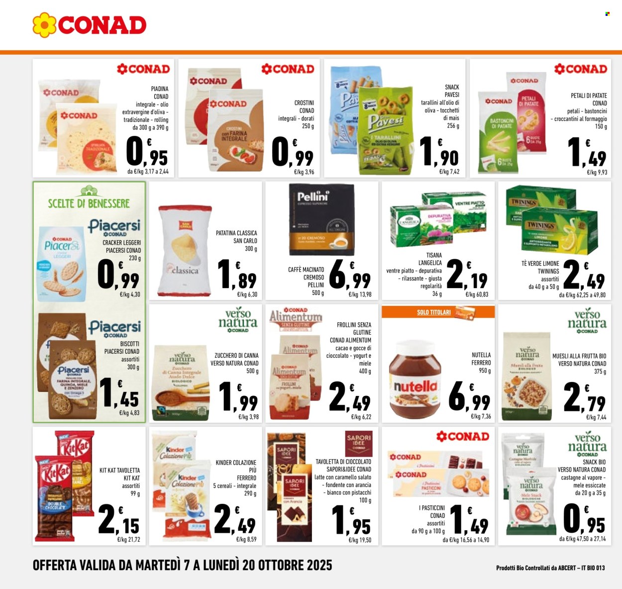 Volantino Conad - 7/10/2025 - 20/10/2025. Pagina 18