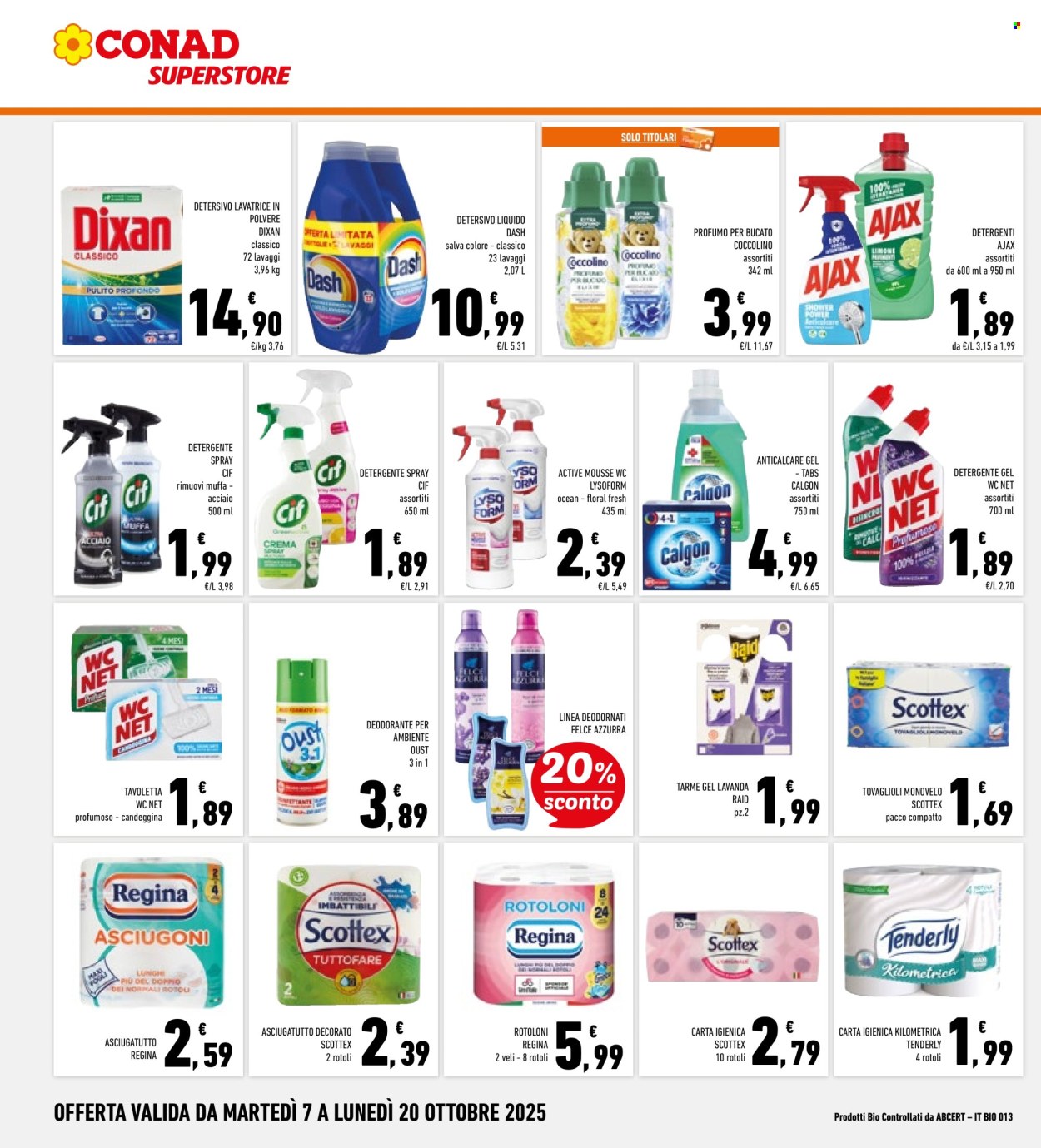 Volantino Conad Superstore - 7/10/2025 - 20/10/2025. Pagina 22