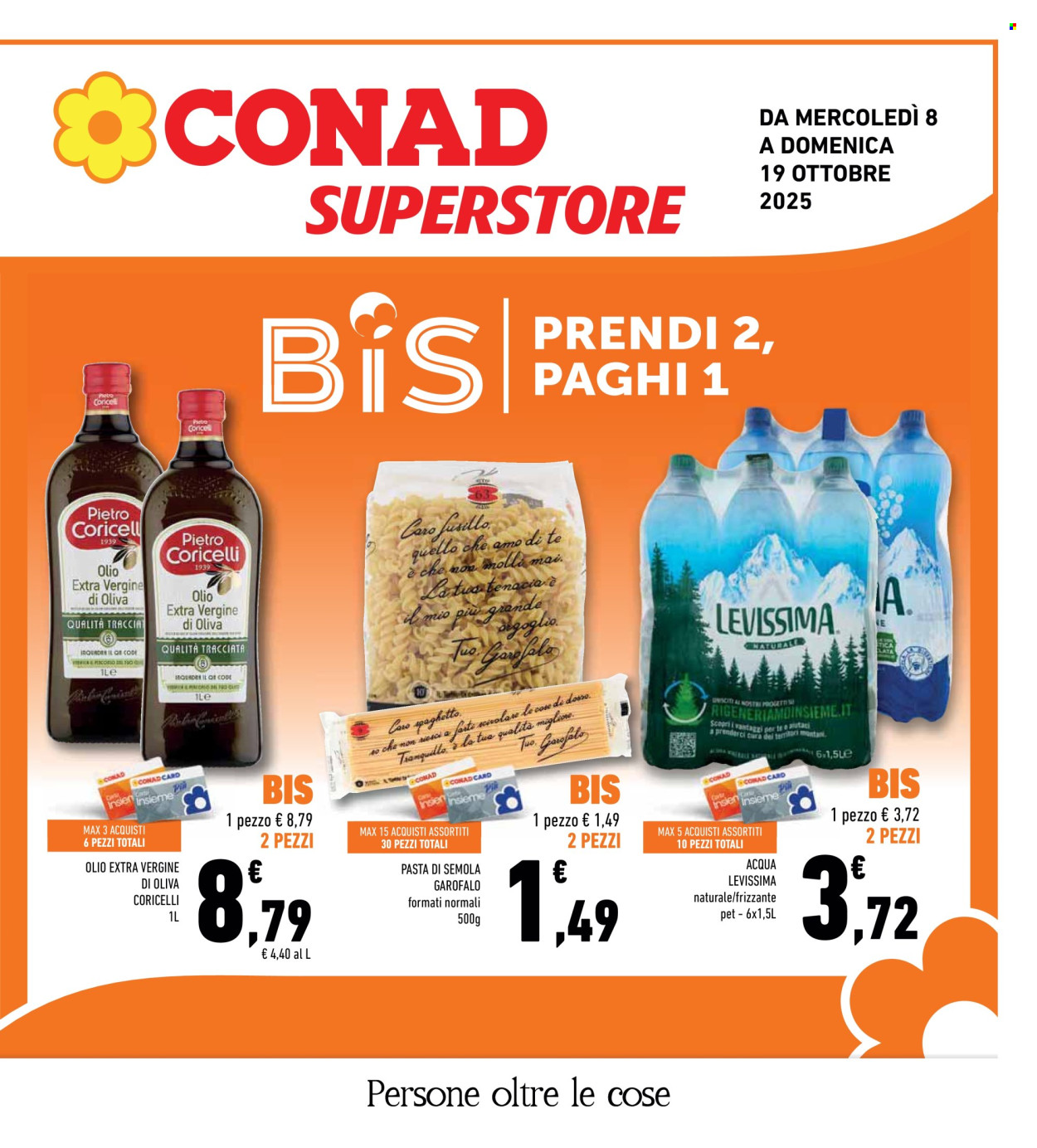 Volantino Conad Superstore - 8/10/2025 - 19/10/2025. Pagina 1
