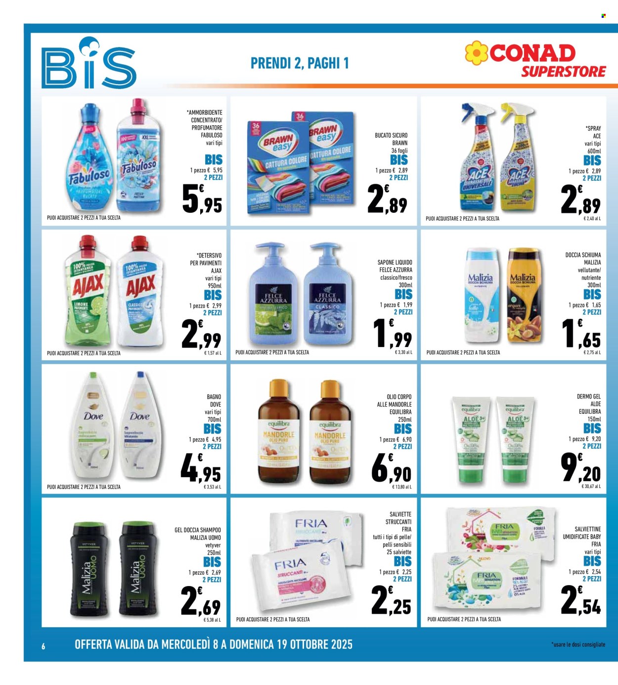 Volantino Conad Superstore - 8/10/2025 - 19/10/2025. Pagina 6
