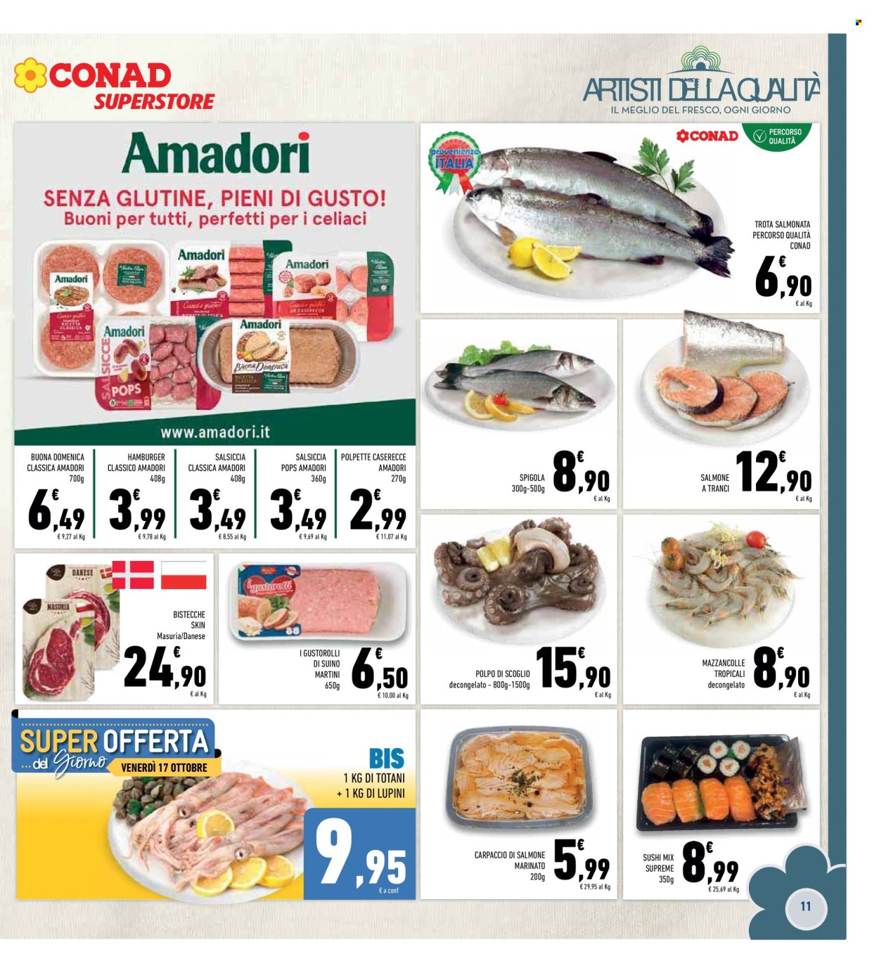 Volantino Conad Superstore - 8/10/2025 - 19/10/2025. Pagina 11