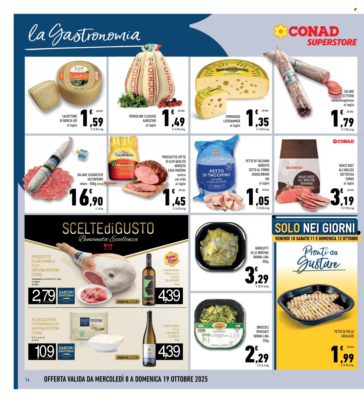 Volantino Conad Superstore - 8/10/2025 - 19/10/2025. Pagina 14