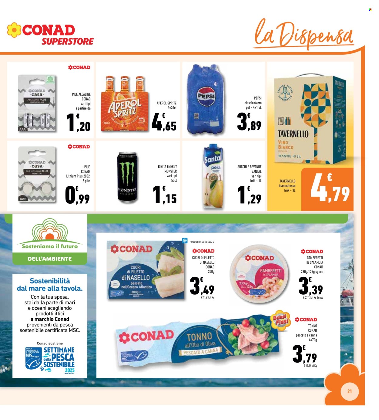 Volantino Conad Superstore - 8/10/2025 - 19/10/2025. Pagina 21