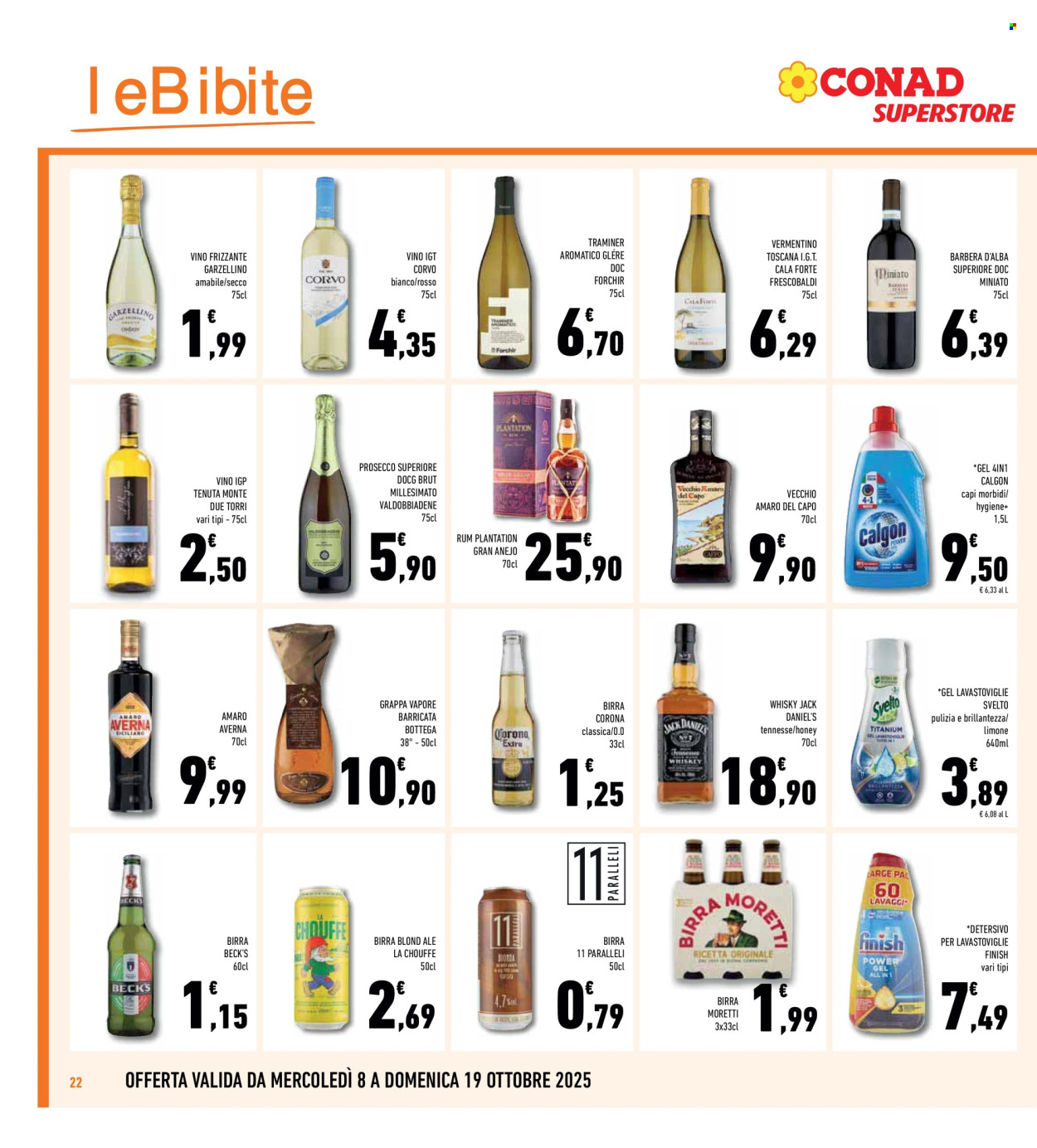 Volantino Conad Superstore - 8/10/2025 - 19/10/2025. Pagina 22