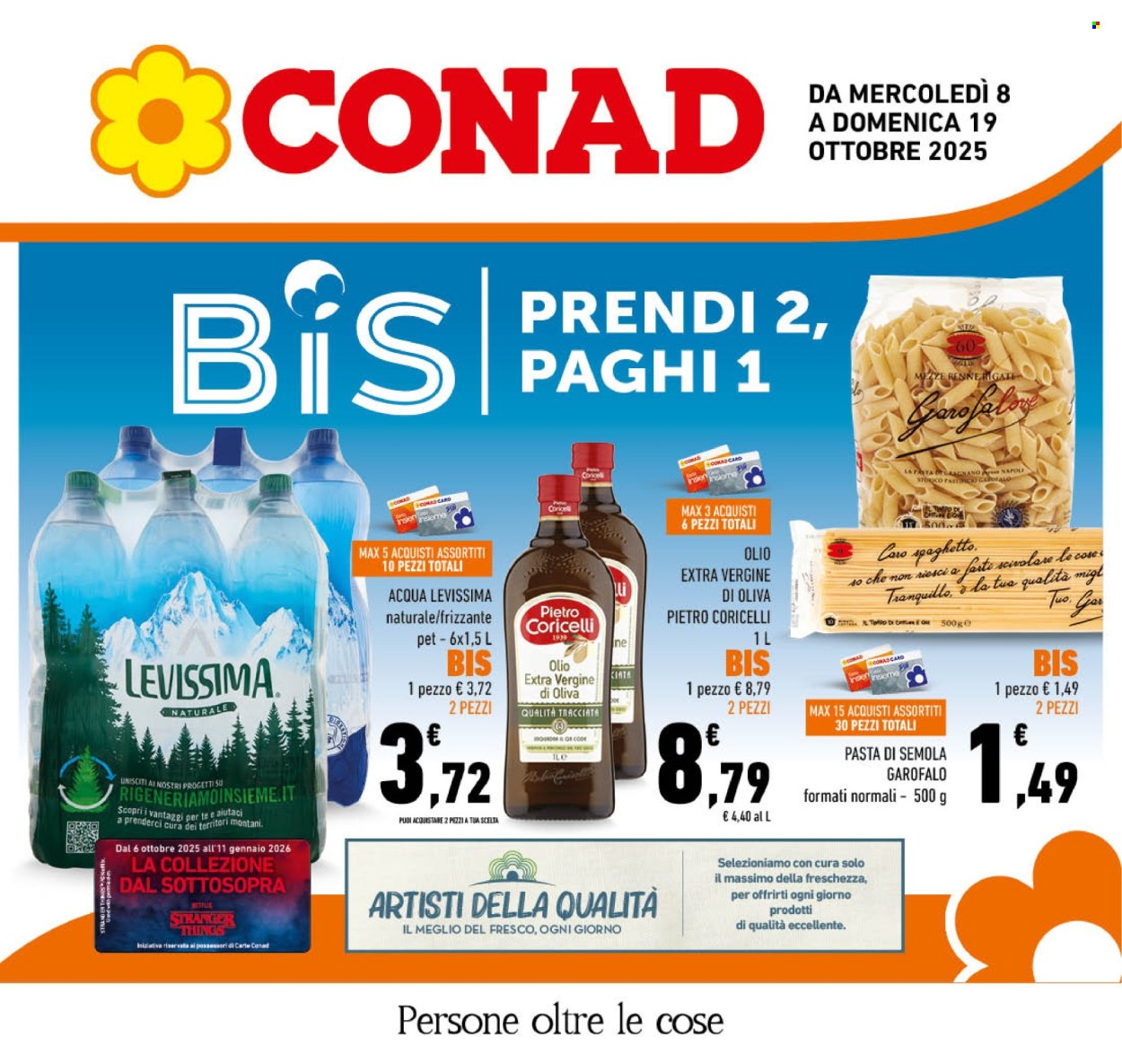 Volantino Conad - 8/10/2025 - 19/10/2025. Pagina 1