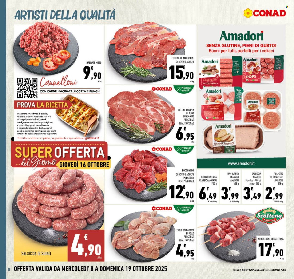 Volantino Conad - 8/10/2025 - 19/10/2025. Pagina 8