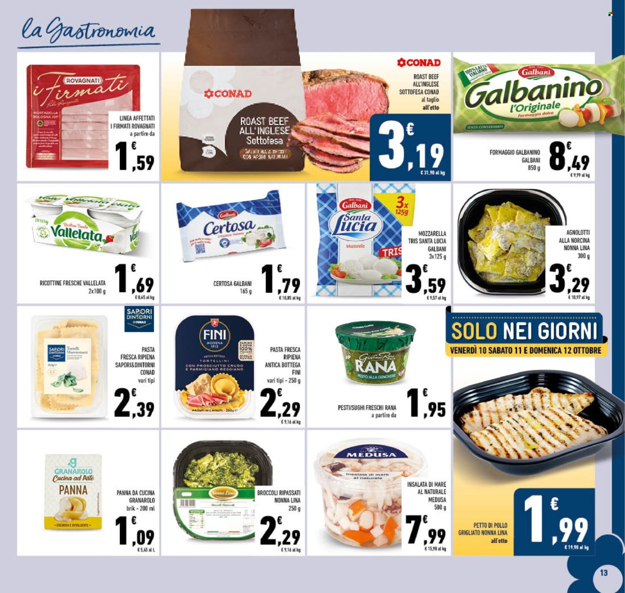 Volantino Conad - 8/10/2025 - 19/10/2025. Pagina 13