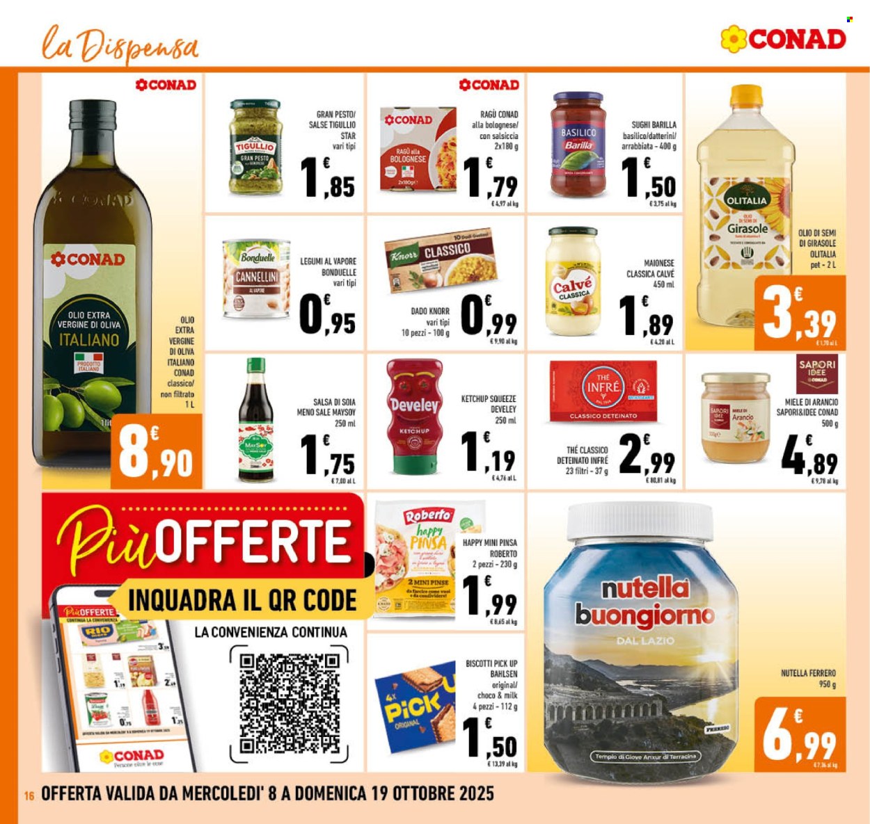 Volantino Conad - 8/10/2025 - 19/10/2025. Pagina 16