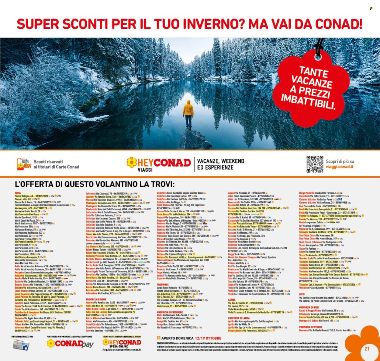 Volantino Conad - 8/10/2025 - 19/10/2025. Pagina 21