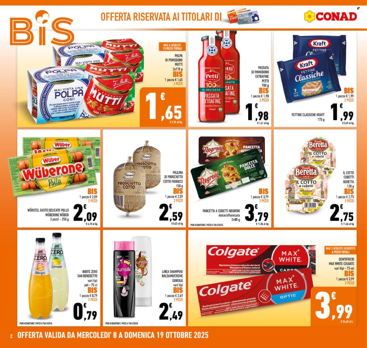 Volantino Conad - 8/10/2025 - 19/10/2025. Pagina 2