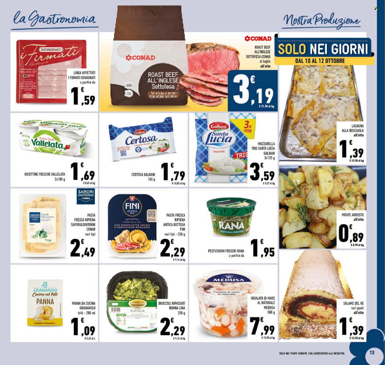 Volantino Conad - 8/10/2025 - 19/10/2025. Pagina 13