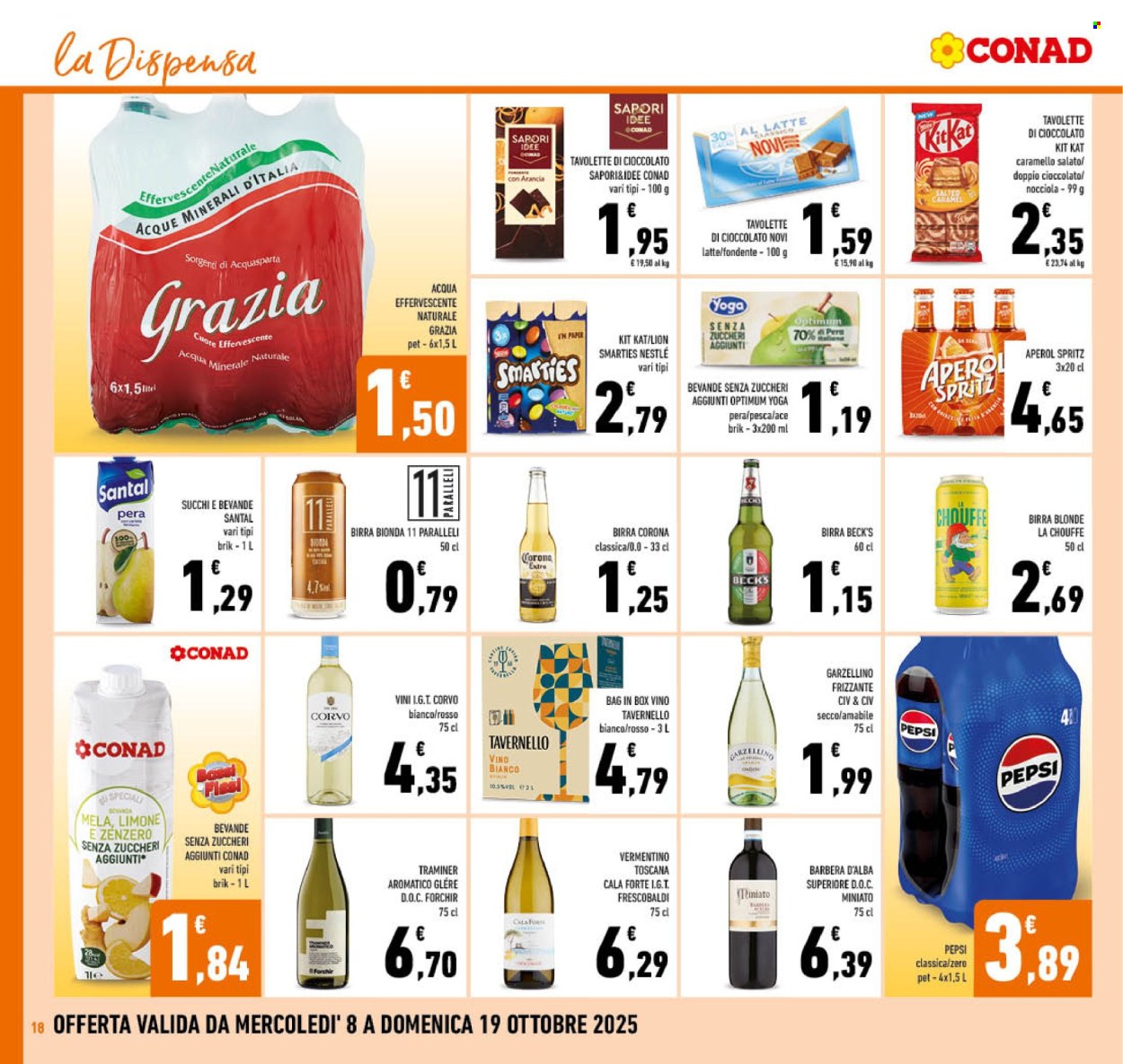 Volantino Conad - 8/10/2025 - 19/10/2025. Pagina 18