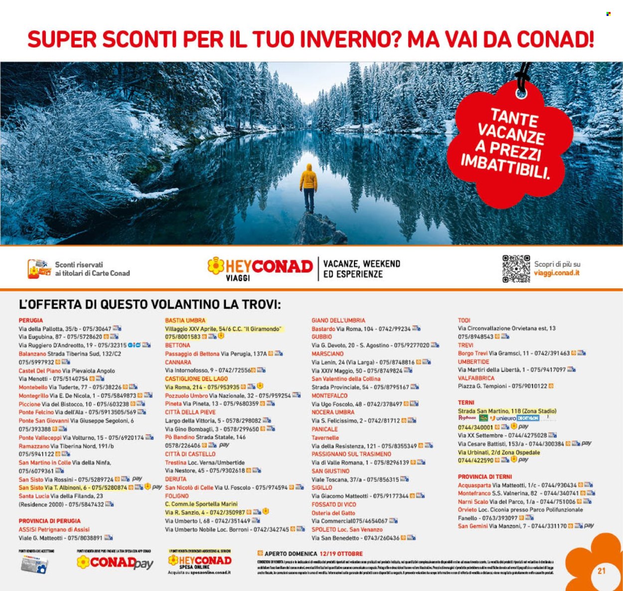 Volantino Conad - 8/10/2025 - 19/10/2025. Pagina 21