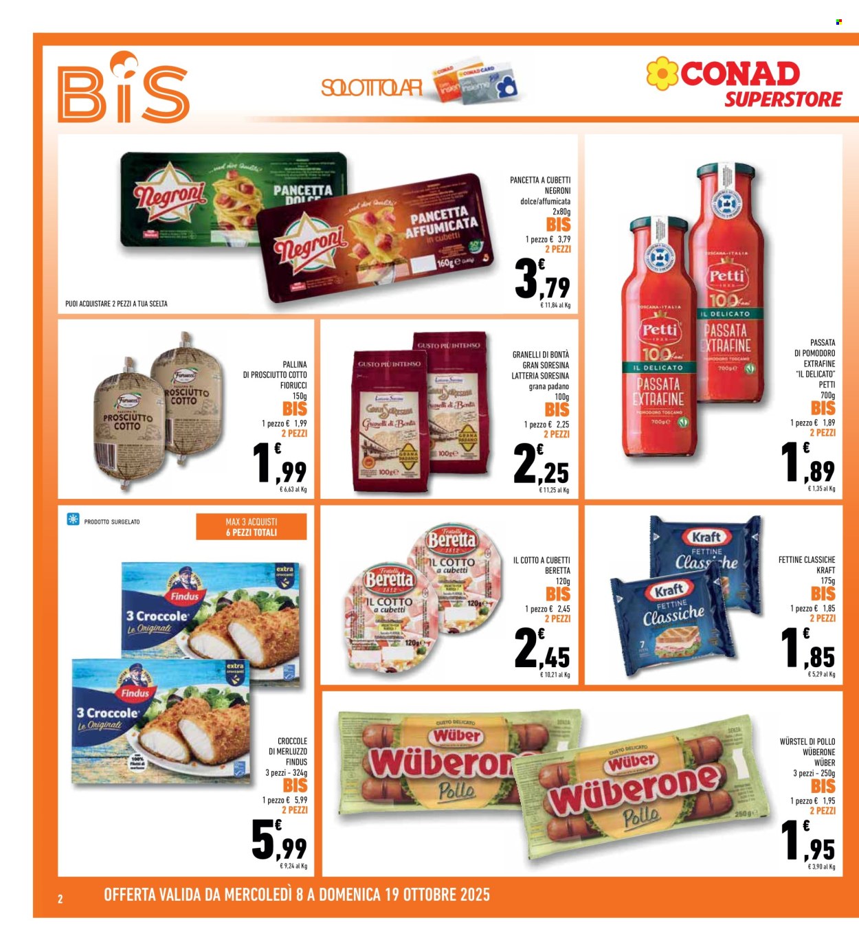 Volantino Conad Superstore - 8/10/2025 - 19/10/2025. Pagina 2