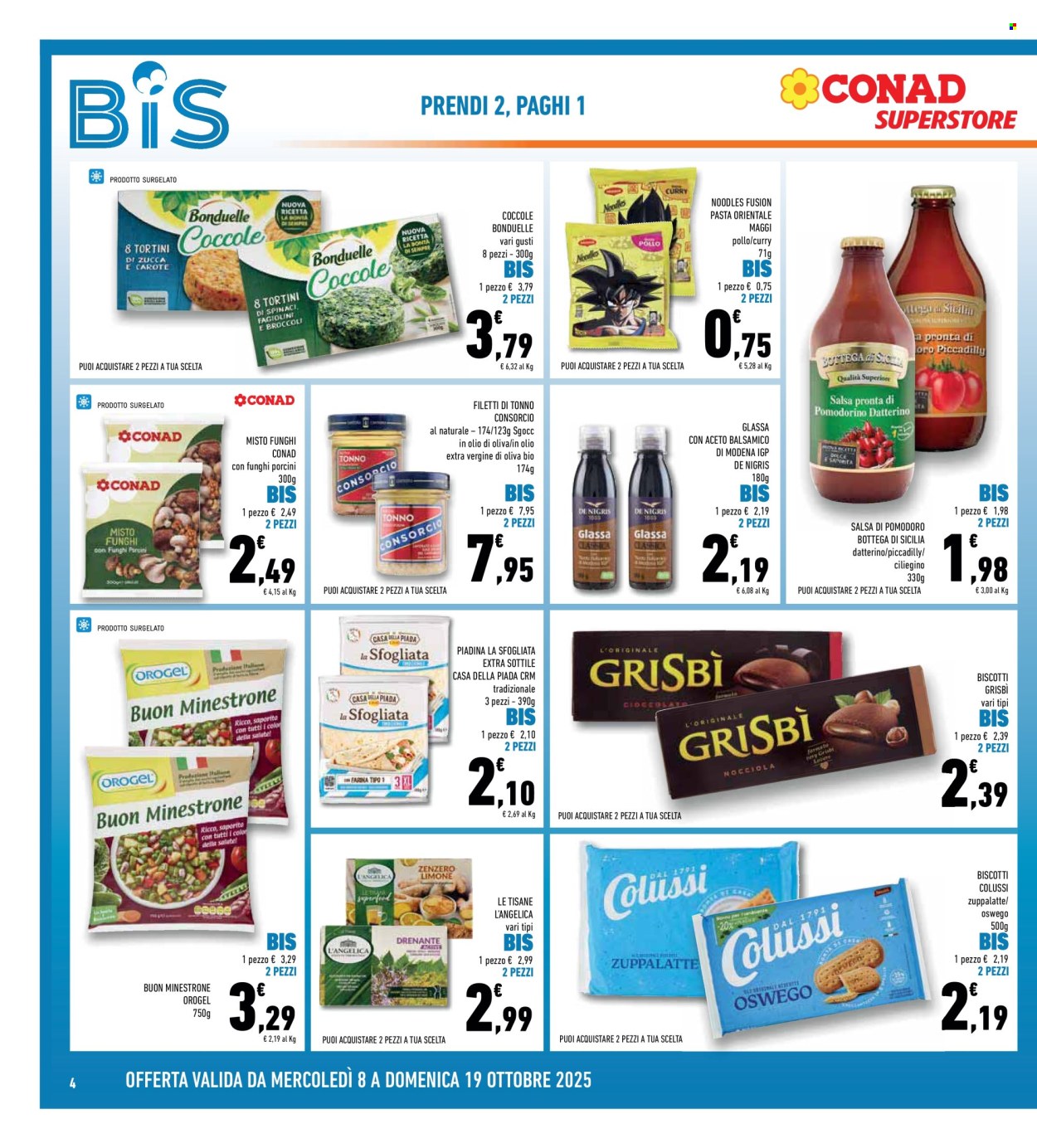 Volantino Conad Superstore - 8/10/2025 - 19/10/2025. Pagina 4