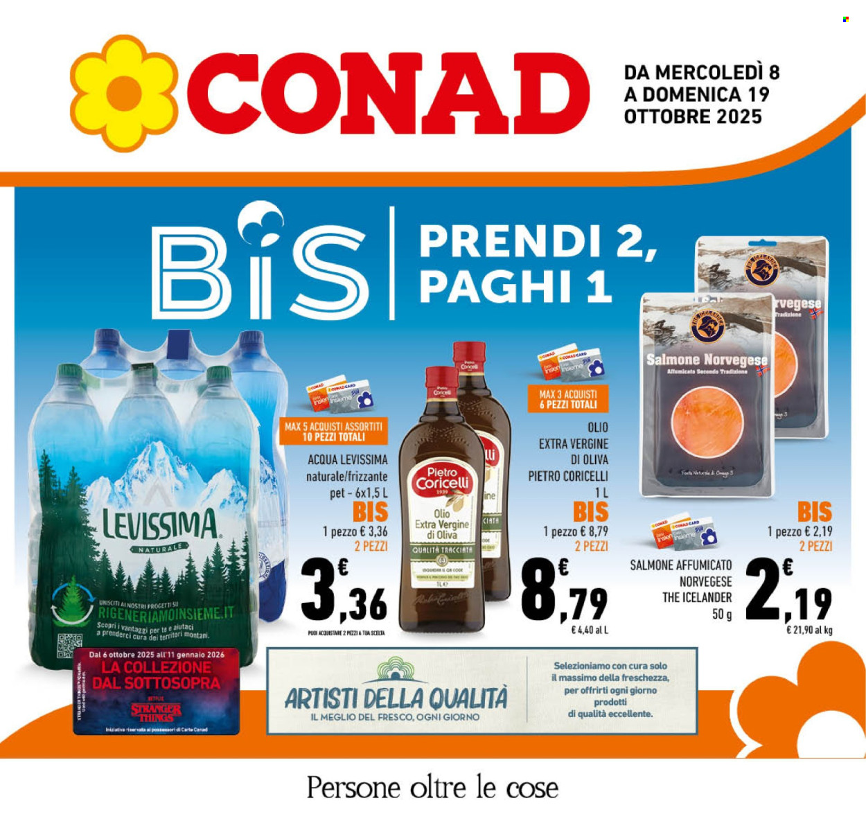Volantino Conad - 8/10/2025 - 19/10/2025. Pagina 1