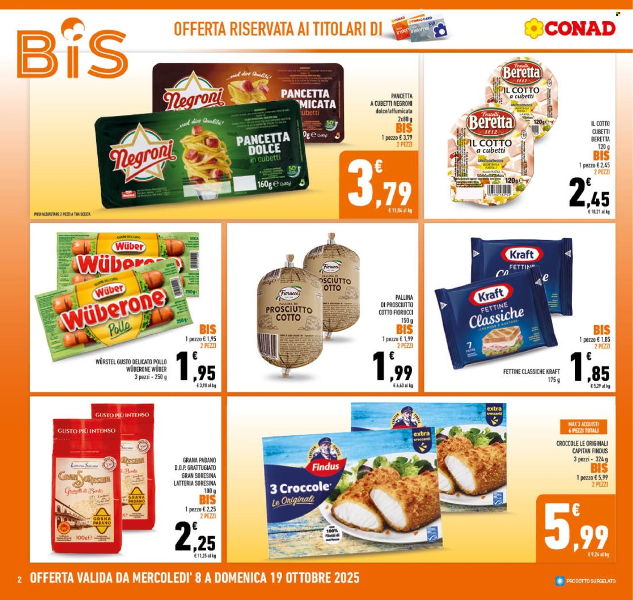 Volantino Conad - 8/10/2025 - 19/10/2025. Pagina 2