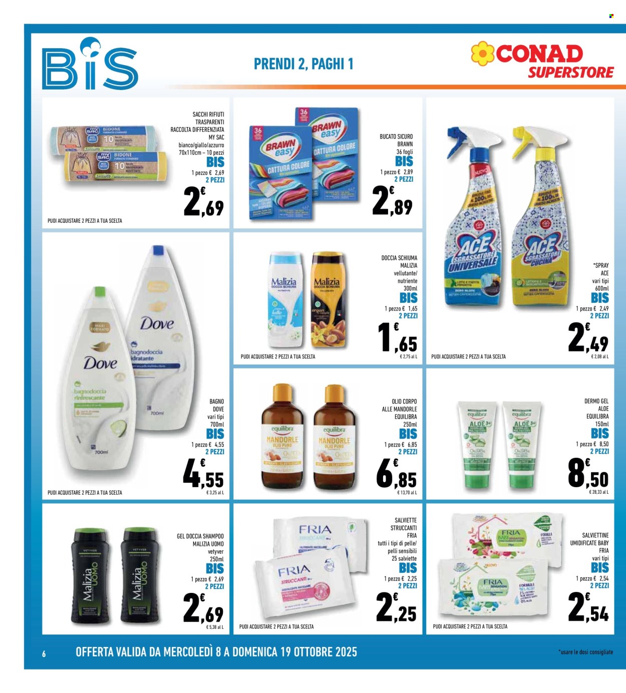 Volantino Conad Superstore - 8/10/2025 - 19/10/2025. Pagina 6