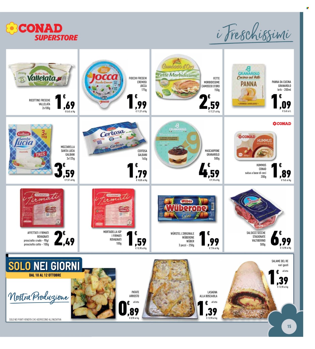 Volantino Conad Superstore - 8/10/2025 - 19/10/2025. Pagina 15