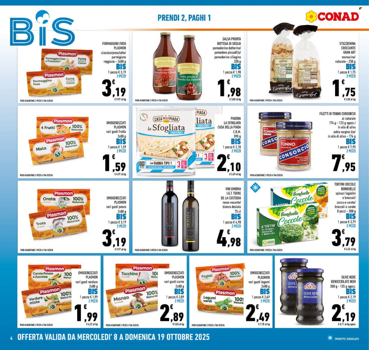 Volantino Conad - 8/10/2025 - 19/10/2025. Pagina 4