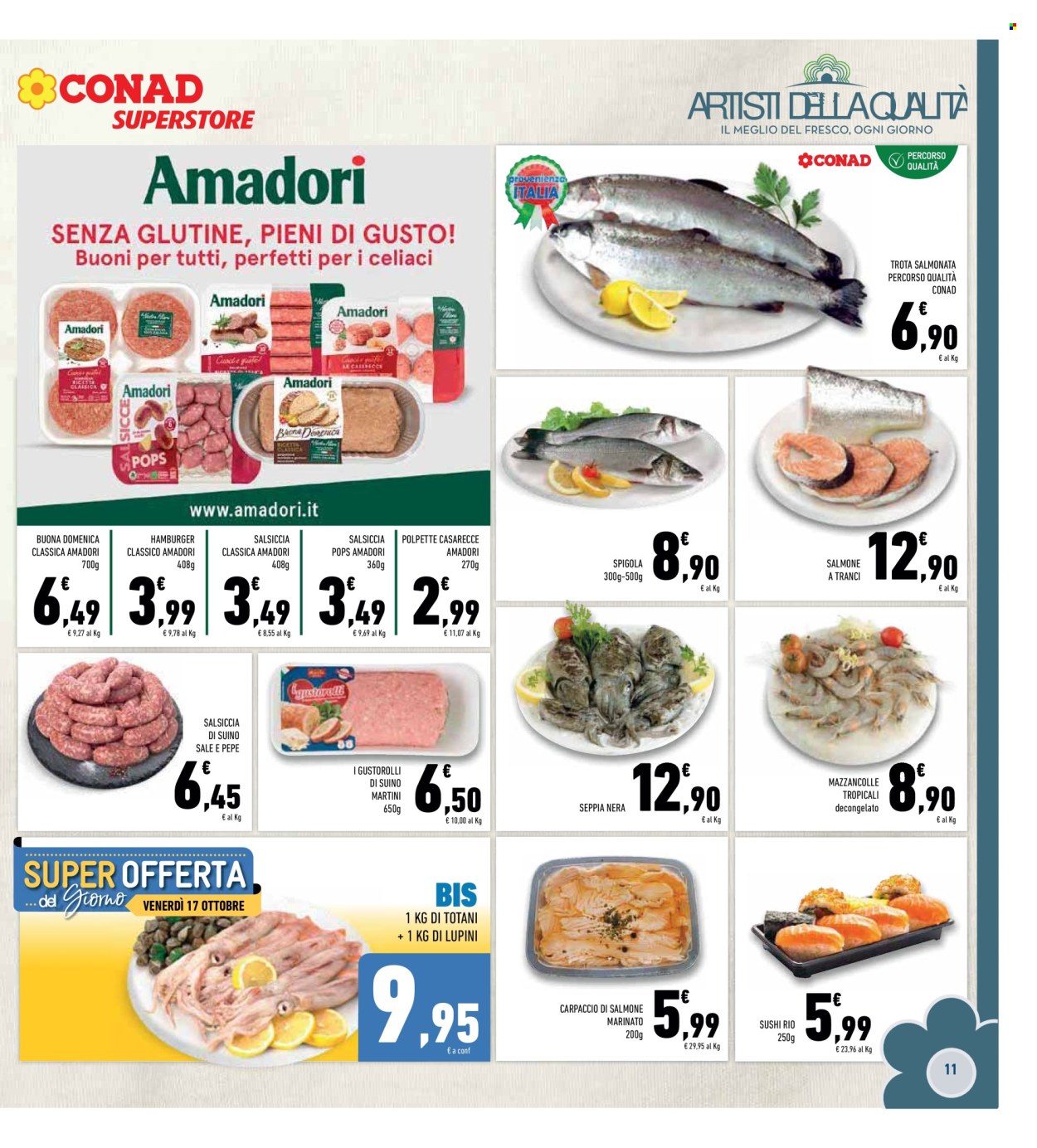 Volantino Conad Superstore - 8/10/2025 - 19/10/2025. Pagina 11