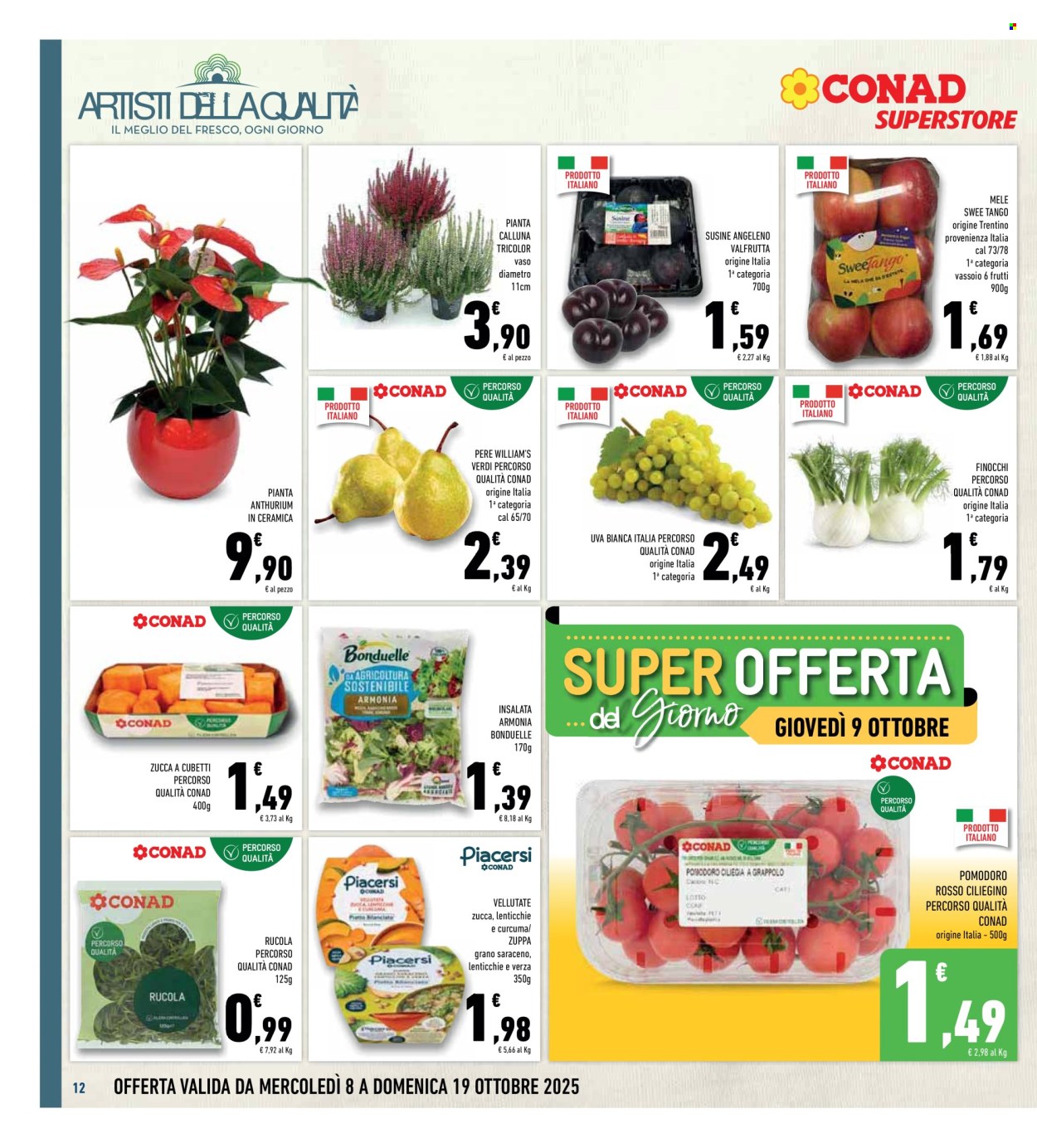 Volantino Conad Superstore - 8/10/2025 - 19/10/2025. Pagina 12