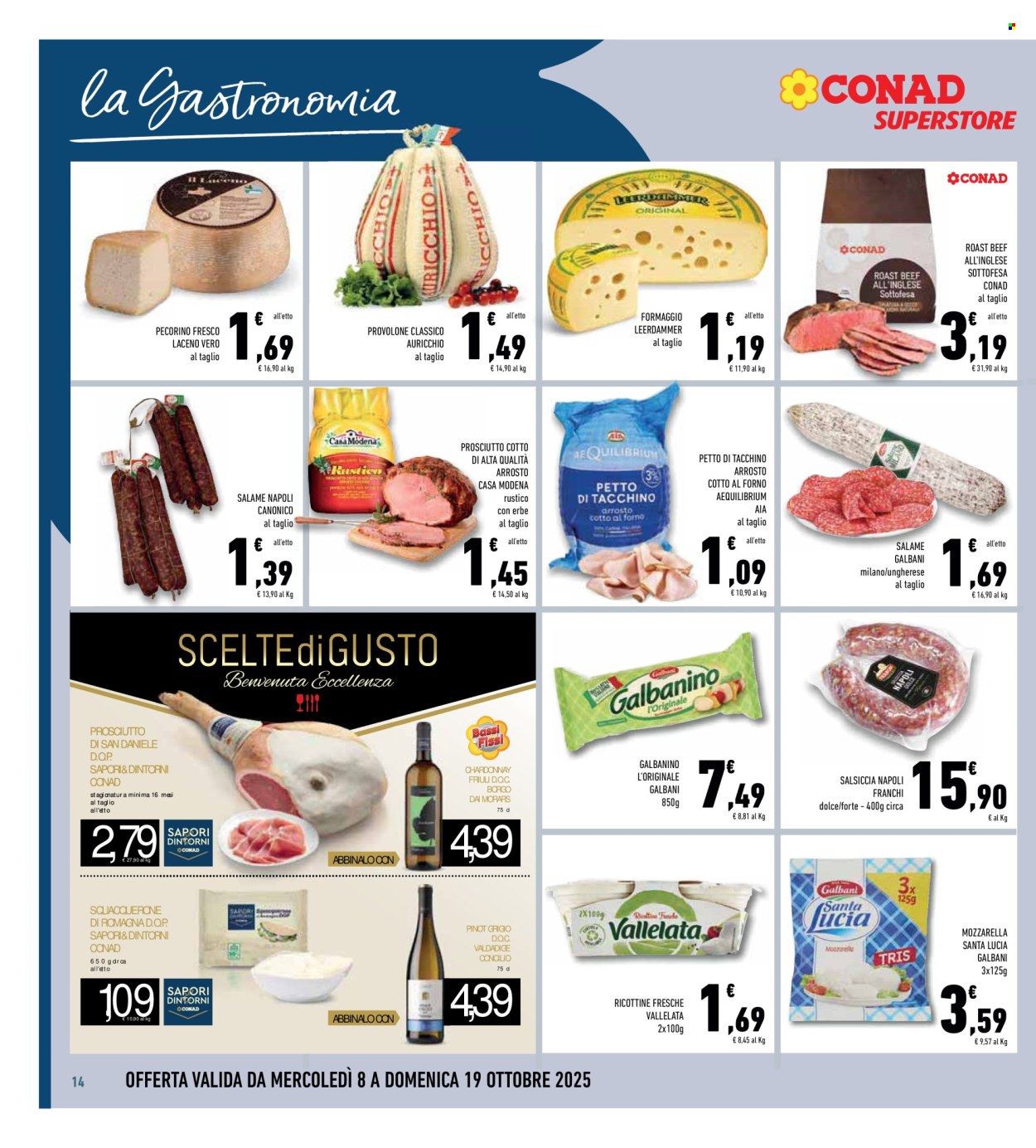 Volantino Conad Superstore - 8/10/2025 - 19/10/2025. Pagina 14